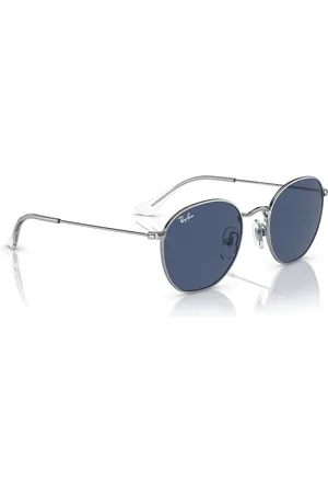 Ray-Ban Ray-Ban Kids Unisex UV Protected Blue Lens Irregular Sunglasses - 0RJ9572S212/8048