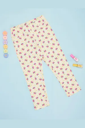 Pantaloons Girls Slip-On Printed Jeggings
