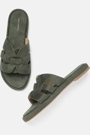 Lino Perros Women Open Toe Flats