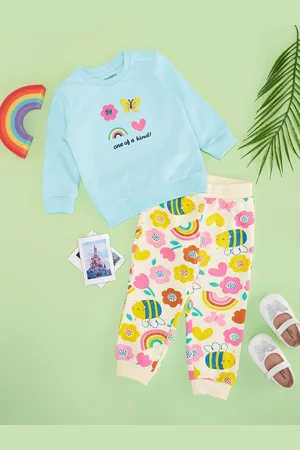 Pantaloons Girls Floral Printed Sweatshirt
