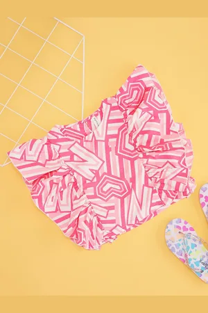 Pantaloons Geometric Kimono Sleeve Top