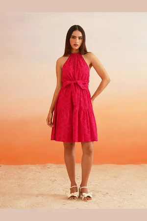 BEATNIK Women Fit & Flare Sleeveless Dress