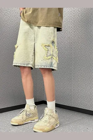 HERE&NOW Men Denim Shorts
