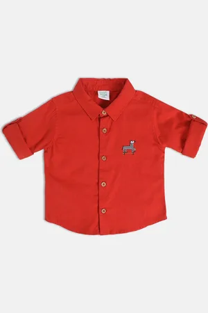 MINI KLUB Boys Opaque Casual Shirt