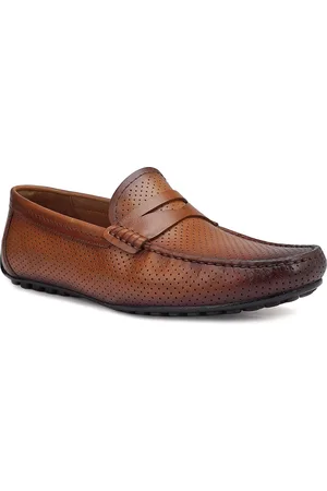 ROSSO BRUNELLO Men Leather Formal Loafers