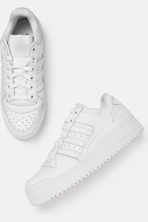 adidas ADIDAS Women Forum Bold Stripes Leather Sneakers