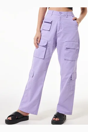 Bewakoof Women Baggy Oversized Cargo Pants