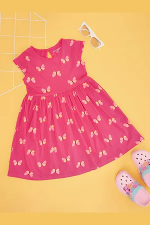 Pantaloons Printed Fit & Flare Dress