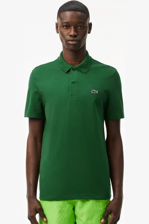 Lacoste Men Polo Collar Applique T-shirt