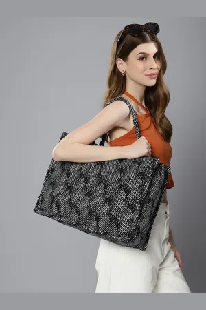 Mast & Harbour Textured Shopper Tote Bag