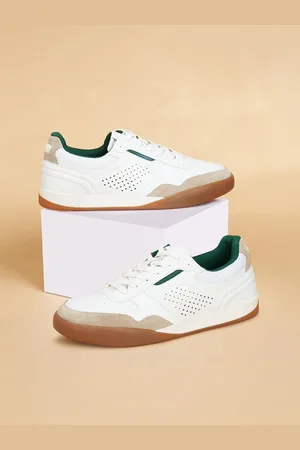 Pantaloons Men Lace-Ups Laser Cuts Perforations PU Sneakers