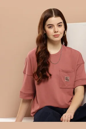 Difference of Opinion Women Oversized Drop Shoulder Ultra Soft Drapey Cotton T-Shirt