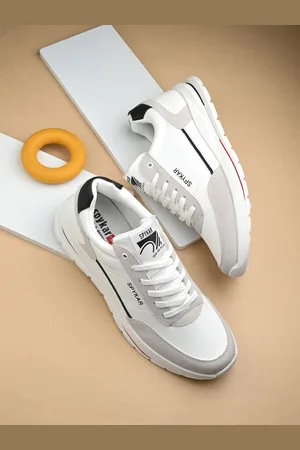 SPYKAR Men Solid Round Toe Lace-Ups Sneakers