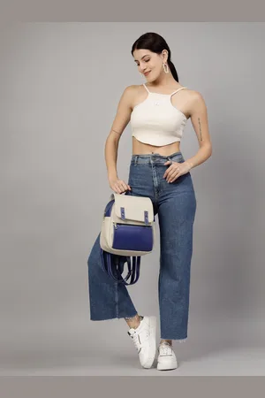 Mast & Harbour Women Colourblocked Backpack