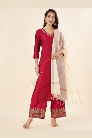 Pantaloons Woven Design Zari Dupatta