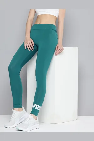 PUMA Women Tight Fit Brand Logo Printed Outdoor Tights
