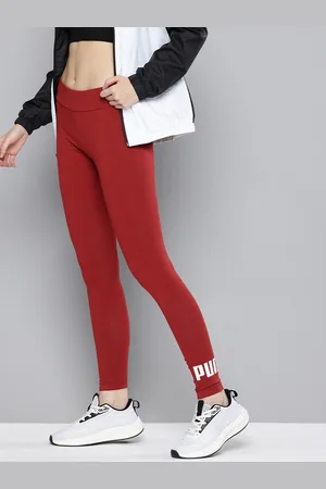 PUMA Women Tight Fit Brand Logo Printed Outdoor Tights