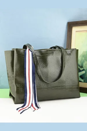 Mast & Harbour Textured Oversized Shopper Handheld Bag
