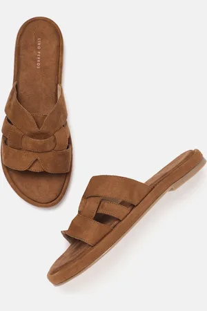Lino Perros Women Open Toe Flats