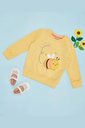 Pantaloons Girls Graphic Printed Sweatshirt