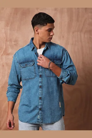 Roadster The Lifestyle Co Relaxed Fit Longsleeves Shirts