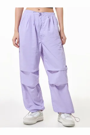 Bewakoof Women Baggy Oversized Parachute Pants