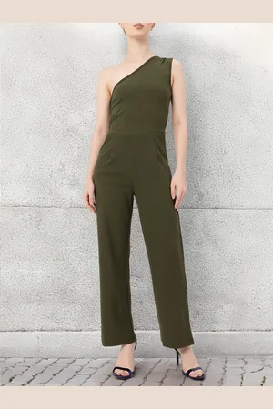 DressBerry Peek-A-Chic Asymmetry Basic Jumpsuit