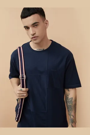 Bossini Men Solid Round Neck Cotton T-shirt