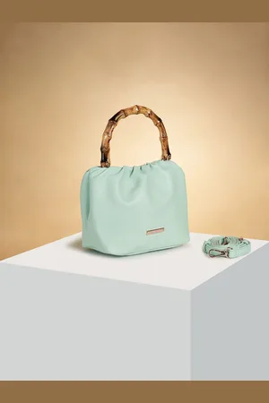 Pantaloons PU Structured Handheld Bag