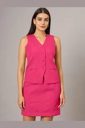 BRINN Sleeveless Waistcoat With Skirt