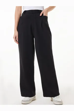 Bewakoof Women High-Rise Cotton Trouser