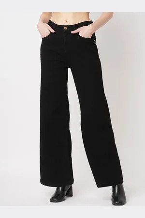 Roadster The Lifestyle Co Wide Leg Fit Light Faded Jeans