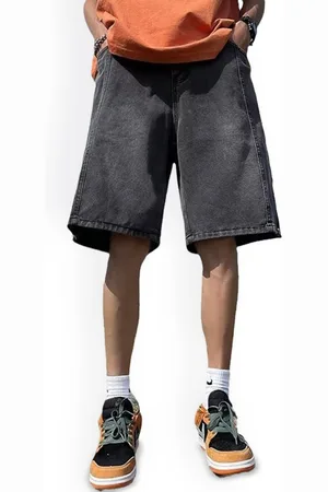 HERE&NOW Men Denim Solid Shorts