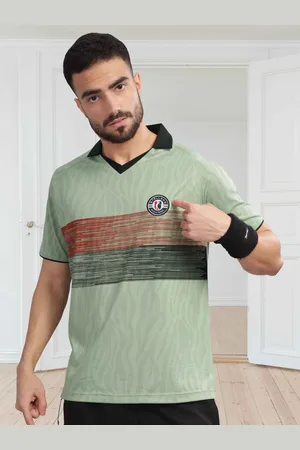 STELLERS Men Regular Fit Dry Fit Active Wear T-Shirt