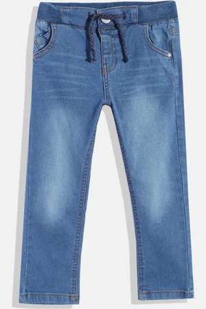 Mothercare Boys Blue Heavy Fade Stretchable Jeans