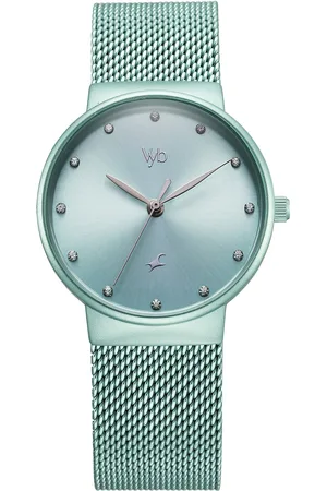 Fastrack Women Vyb Bliss Dial & Bracelet Style Straps Analogue Watch FV60046QM02W