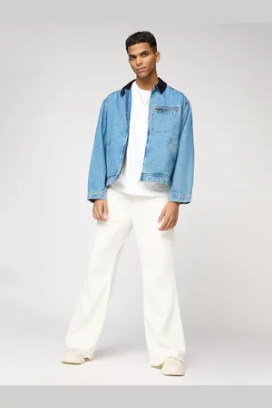 FREAKINS White Surge Men Bootcut High-Rise Jeans
