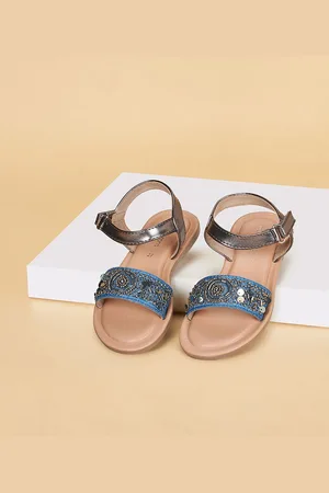 Pantaloons Girls Embellished Open Toe Flats