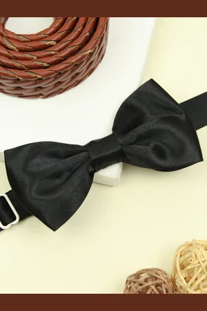 Kavove Unisex Black Bow Tie