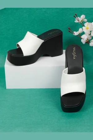 VALIOSAA Platform Heel Peep Toes