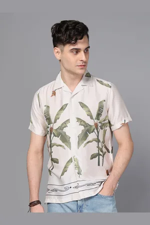 DON VINO Men Slim Fit Opaque Printed Casual Shirt