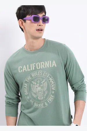 Ketch Men Graphic Printed Round Neck Relaxed Fit T-shirt