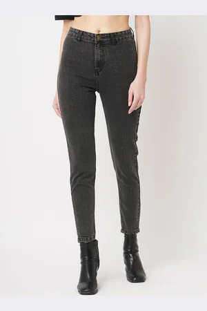 Guti Women Skinny Fit High-Rise Stretchable Jeans