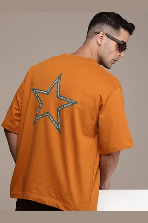 FORCE IX Men Printed Pure Cotton T-shirt
