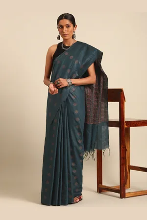 Taavi Ethnic Motifs Woven Design Handloom Saree