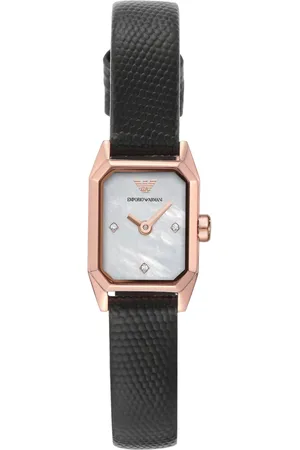 Emporio Armani Women White & Black Analogue Watch AR11248