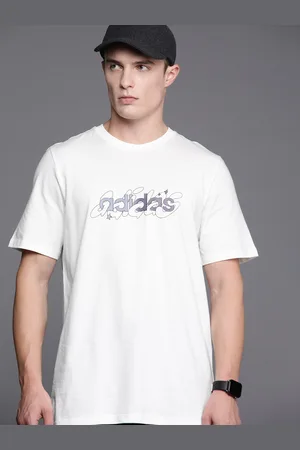 adidas Brand Logo Printed Sports T-shirt