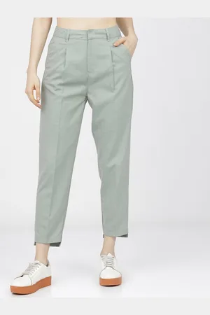 Tokyo Talkies Women Tapered Fit Formal Trousers