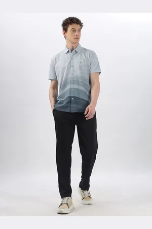 bullmer Printed Shirt Collar Shirt & Trouser