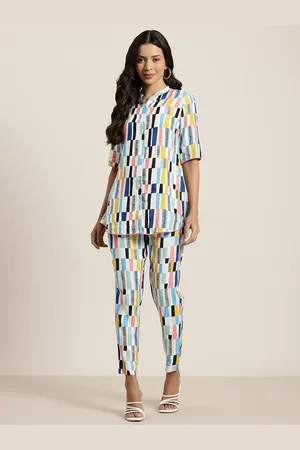 HERE&NOW Geometric Print Tunic With Trousers